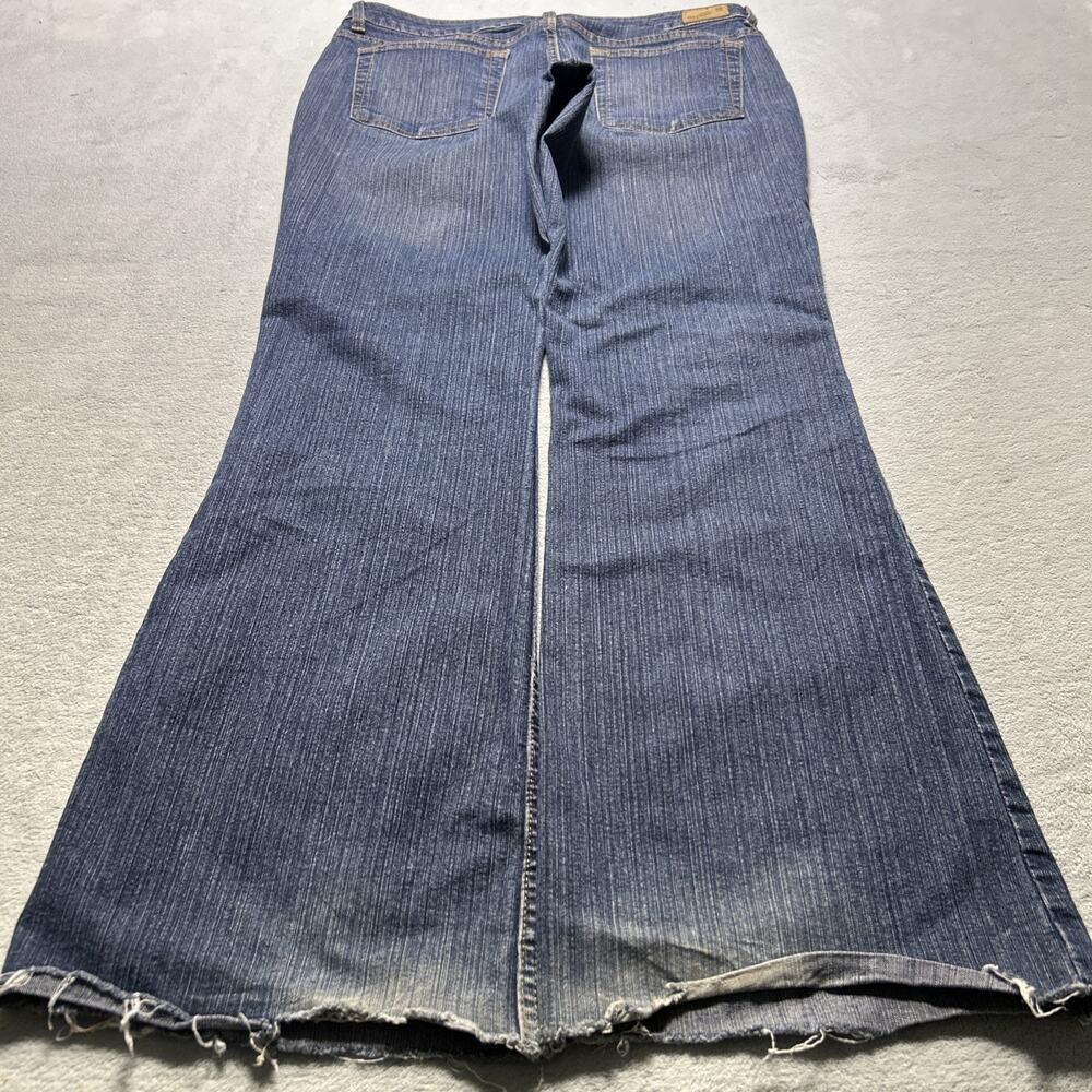 Y2k 90s Talon Zip Beyond Baggy Jeans Ws 11 34x31 Raw Hem Hamilton Wide Baggie